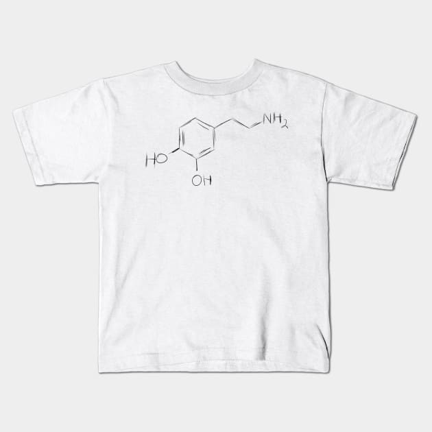 Dopamine Kids T-Shirt by nochi